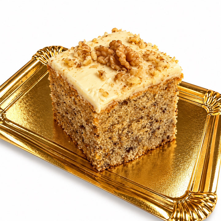 Brownie de chocolate blanco
